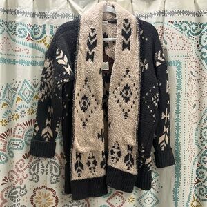 Knox rose gray cardigan